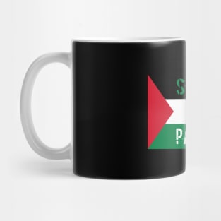 Stand for Palestine Flag Artwork Mug